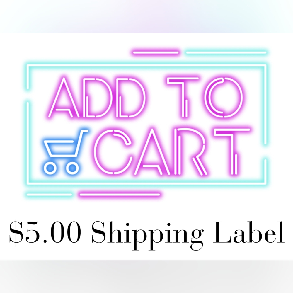 $5.00 Shipping Label